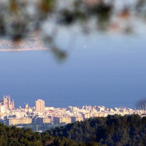 Panoramablick auf Palma, Valldemosa